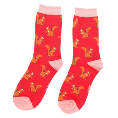 1 Paquete de Calcetines de Bambú para Dama con Diseño de Animales