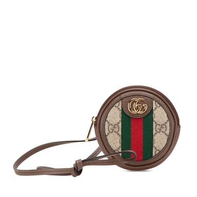 Bolso de hombro mini redondo Gg Marmont