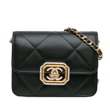 Bolso Cruzado Acolchado con Cadena