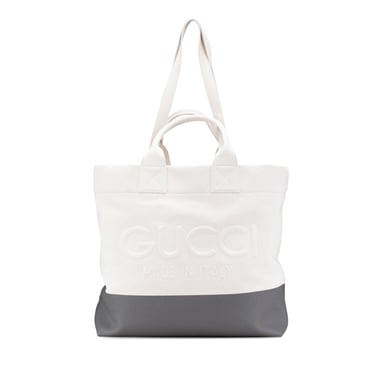 Bolso Tote Gucci con logotipo embosado