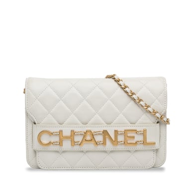 Chanel 19 Bandolera de Piel de Cordero Acolchada
