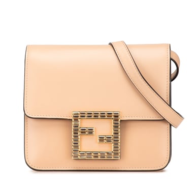 Fendigraphy Mini Bolso de Cuero Cruzado