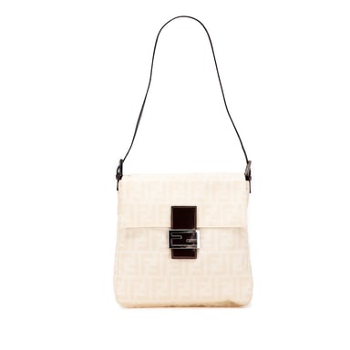 Bolso de Hombro Baguette Ff Canvas