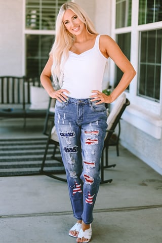 Jeans Skinny Desgastados