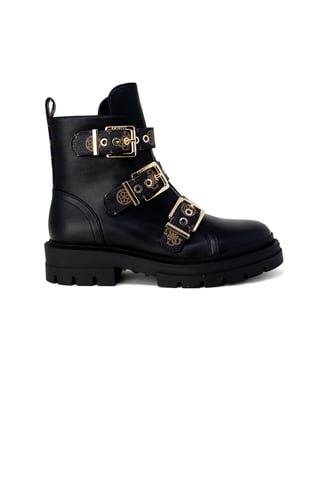 Botas Planas con Hebilla