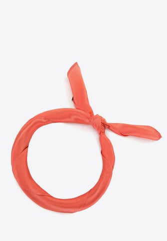 Bufanda de seda color naranja liso para mujer de Wittchen
