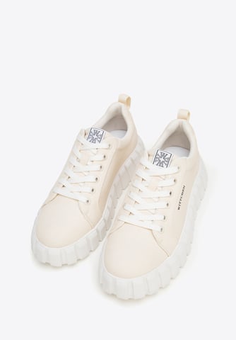 Zapatillas de plataforma para mujer Wittchen Beige claro Beige claro Material