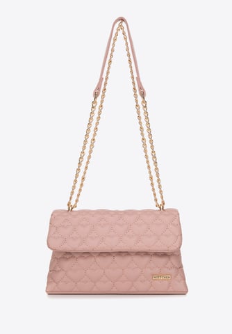 Minibolso de mano para mujer Wittchen acolchado con corazones