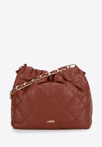 Bolso de mujer Wittchen de piel ecológica roja con cadena
