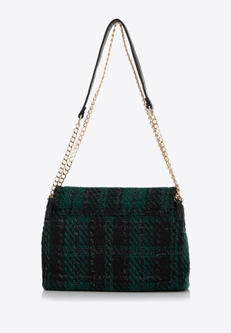 Bolso bandolera bouclé para mujer de Wittchen en poliéster negro y verde