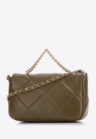 Bolso de mano para mujer Wittchen acolchado con cuadrados en cadena