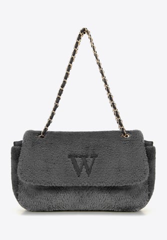 Bolso bandolera Wittchen para mujer con pelo, gris