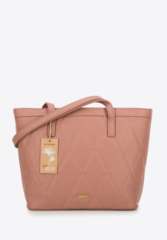 Bolso shopper para mujer Wittchen de piel ecológica con acolchado