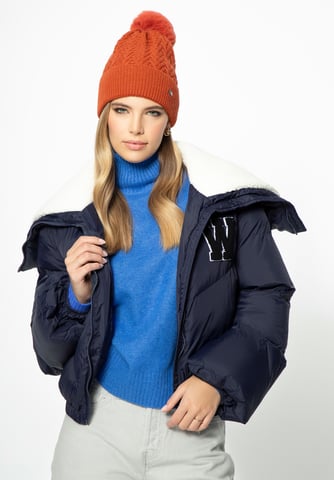 Chaqueta extragrande Wittchen para mujer con cuello de piel de oveja sintética