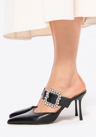 Zapatos de tacón de aguja Wittchen para mujer, color negro y natural.