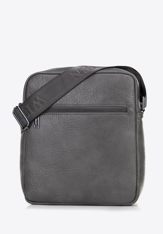 Bolso bandolera Wittchen para hombre de piel sintética con correa ajustable