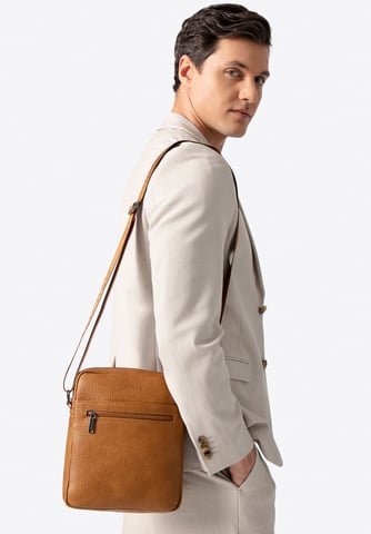 Bolso bandolera Wittchen para hombre de piel sintética con correa ajustable