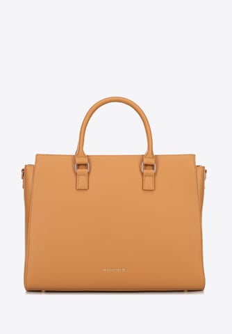 Bolso Wittchen para portátil de 17 pulgadas para mujer, marrón claro