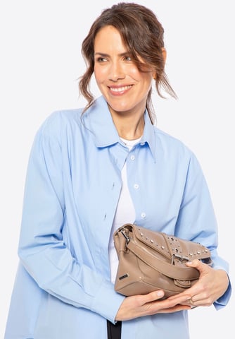 Bolso bandolera de mujer Wittchen de piel ecológica con remaches decorativos