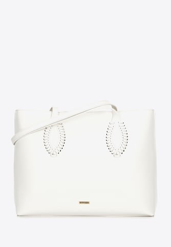 Bolso shopper Wittchen para mujer de piel sintética con detalles tejidos