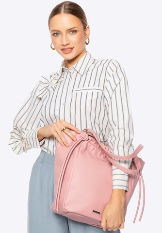 Bolso shopper para mujer Wittchen de piel ecológica con correas decorativas