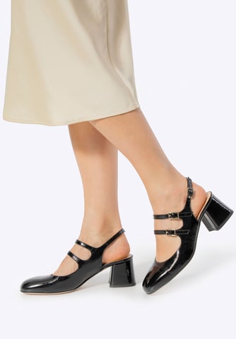 Zapatos de salón de piel con tiras para mujer de Wittchen