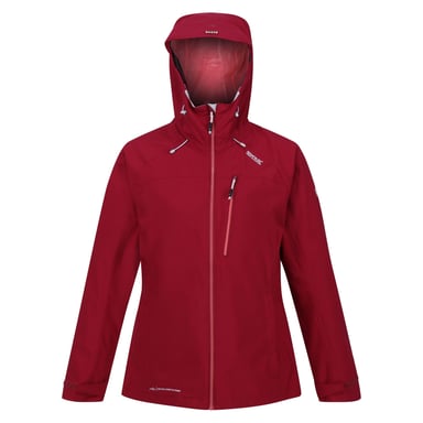 Regatta Womens/Ladies Britedale Waterproof Jacket (Rumba Red)