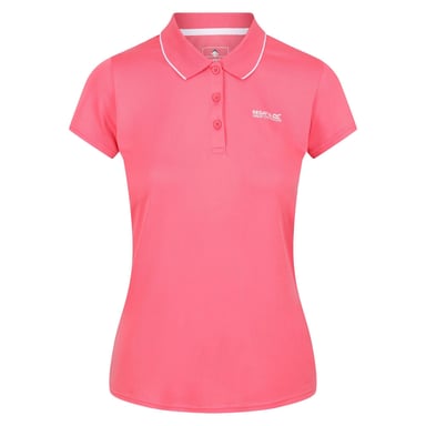 Regatta Womens/Ladies Maverick V Polo Shirt (Tropical Pink)