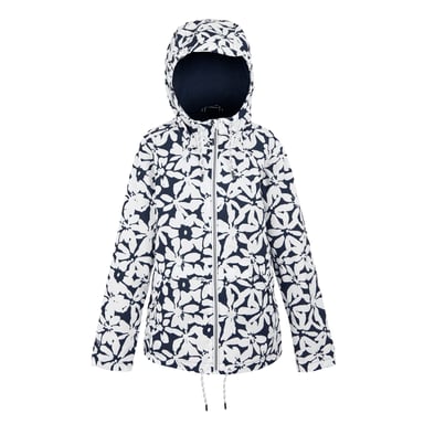 Regatta Womens/Ladies Bayletta II Painterly Stripe Waterproof Jacket (Navy/White)