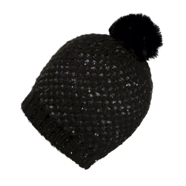 Regatta Womens/Ladies Lorelai IV Bobble Winter Hat (Black)