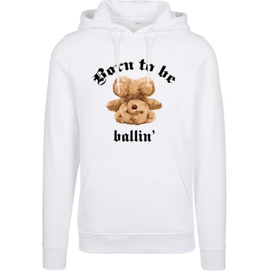 Ballin Est. 2013 Sudaderas con capucha Born To Be Hoodie Blanco
