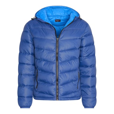 Cappuccino Italia Chaqueta invierno Chaqueta invierno con capucha Azul marino