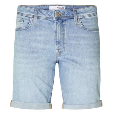 Selected Shorts Alex Pantalón Corto Slim Azul