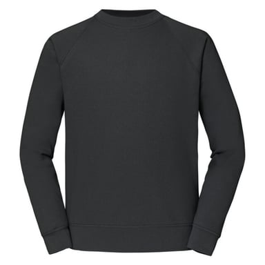 Fruit of the Loom Unisex Adult Classic Raglan Sweatshirt (Light Graphite Solid)