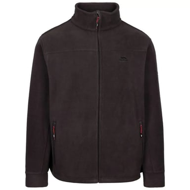 Trespass Mens Bernal Full Zip Fleece Jacket (Carbon)