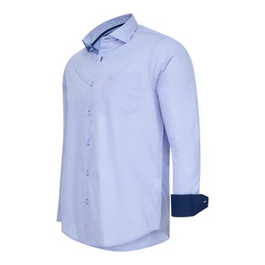 Cappuccino Italia Camisas Uni Azul