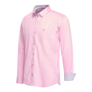 Cappuccino Italia Camisa Stretch Camisa Ancona Rosa