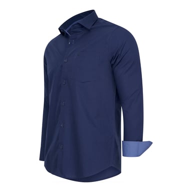 Cappuccino Italia Camisas Uni Azul