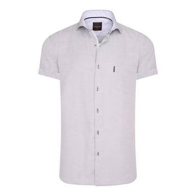 Cappuccino Italia Camisas Blusa Manga Corta Gris