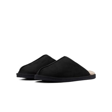 Jack & Jones Slippers Zapatilla de microfibra Dudely Negra