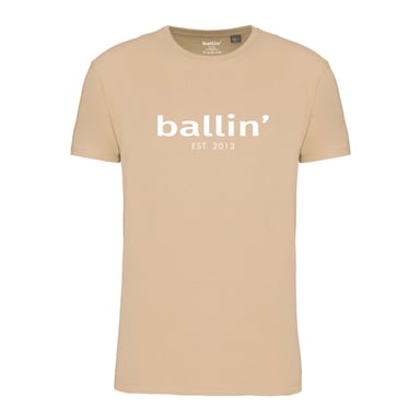 Ballin Est. 2013 Tee SS Regular Fit Shirt Beige