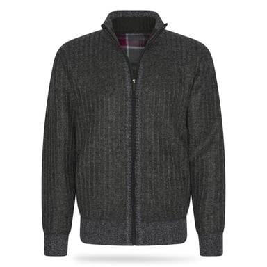 Cappuccino Italia Jersey Chaqueta Bounded Gris Antracita