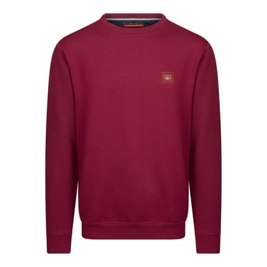 Cappuccino Italia Jersey Jersey Borgoña Rojo