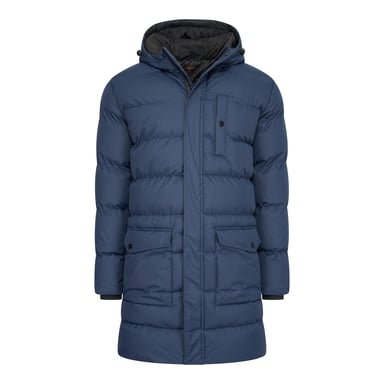 Cappuccino Italia Chaqueta invierno Chaqueta invierno con capucha Azul marino