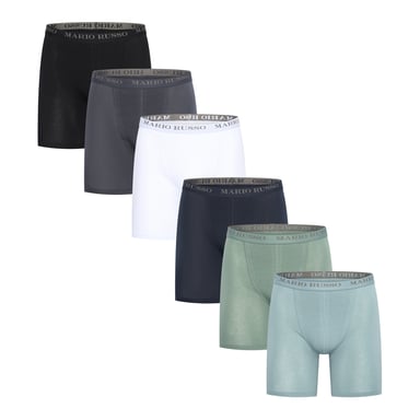 Mario Russo Calzoncillos 6-Pack calzoncillos largos Multi