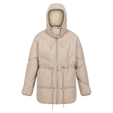 Regatta Womens/Ladies Rurie Baffled Padded Jacket (Barleycorn)