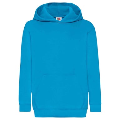 Fruit of the Loom Childrens/Kids Classic Hoodie (Azure Blue)