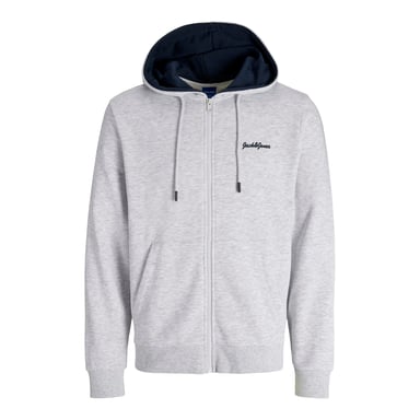 Jack & Jones Cárdigan Jor Tango Sudadera con cremallera Capucha Gris