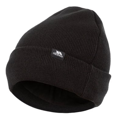 Trespass Unisex Adult Littlebrook Beanie (Black)