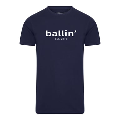 Ballin Est. 2013 Tee SS Tapered Fit Shirt Azul